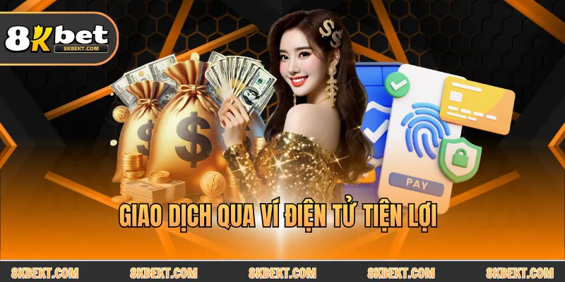 Giao dịch qua ví điện tử tiện lợi