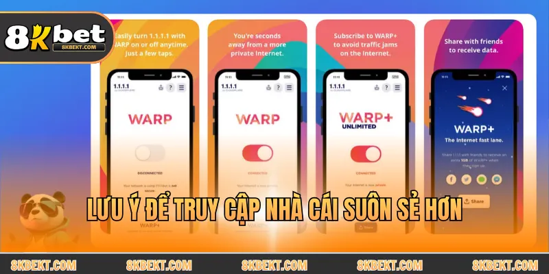 Lưu ý để truy cập nhà cái suôn sẻ hơn